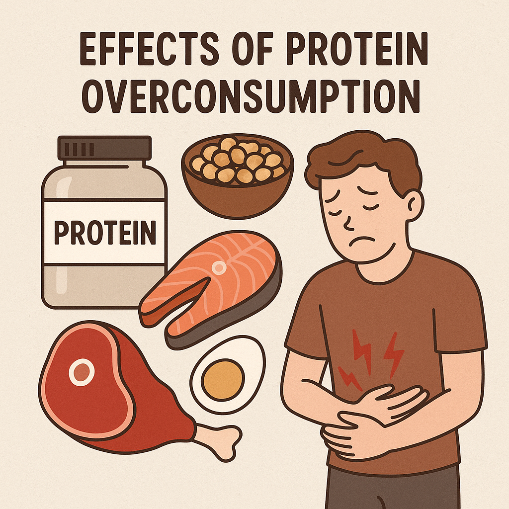 Is Too Much Protein Harmful? Exploring the Effects of Protein Overconsumption on the Body