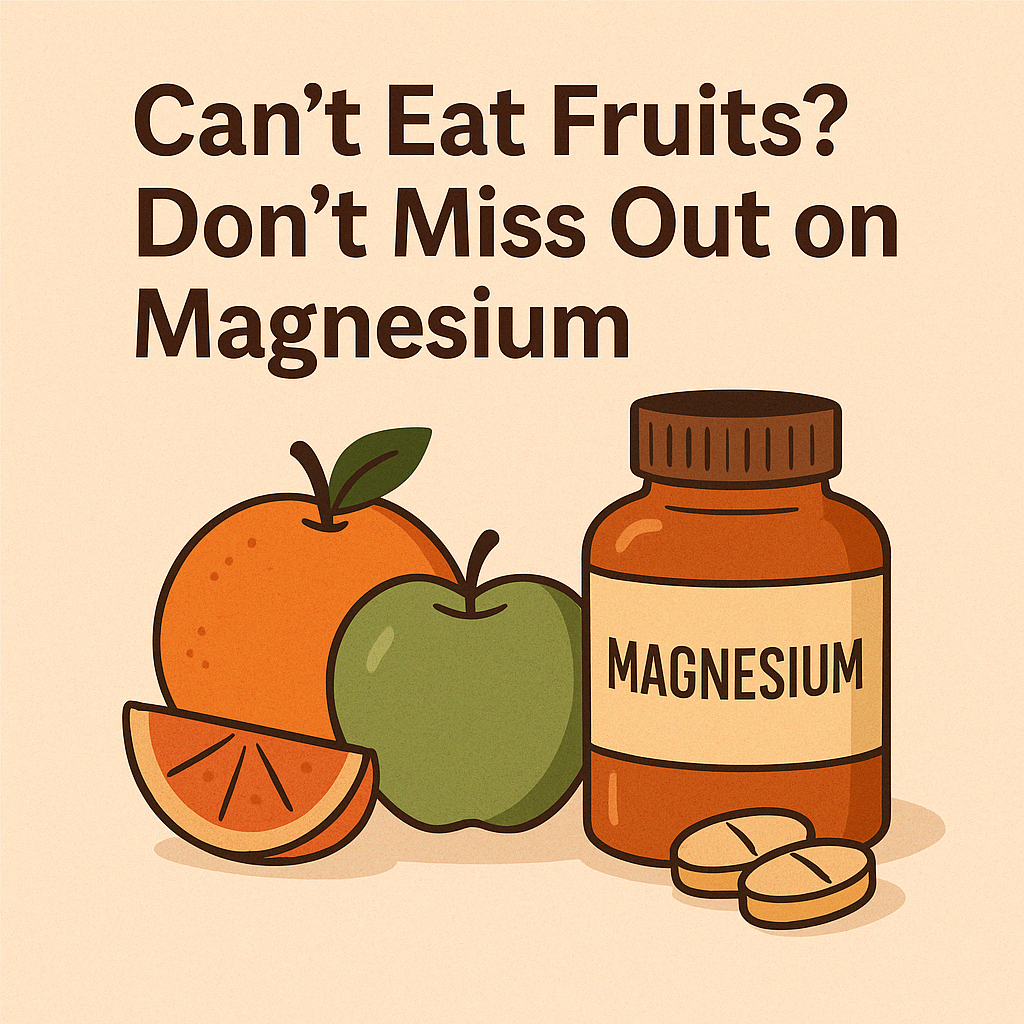 Can't Eat Fruits? Here's Why You Still Need Magnesium