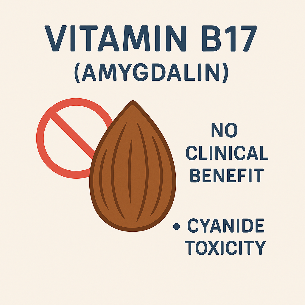 The Myth of Vitamin B17: Why This Supplement Doesn’t Deliver What It Promises