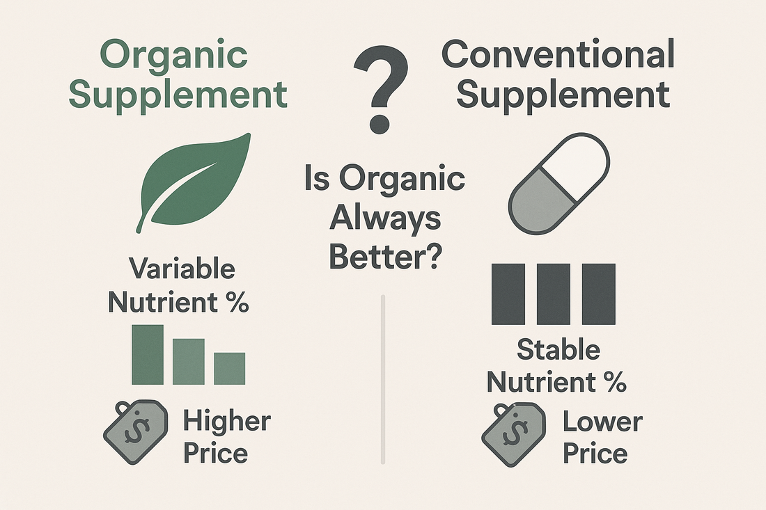 The Hidden Downsides of Organic Supplements: What You Need to Know