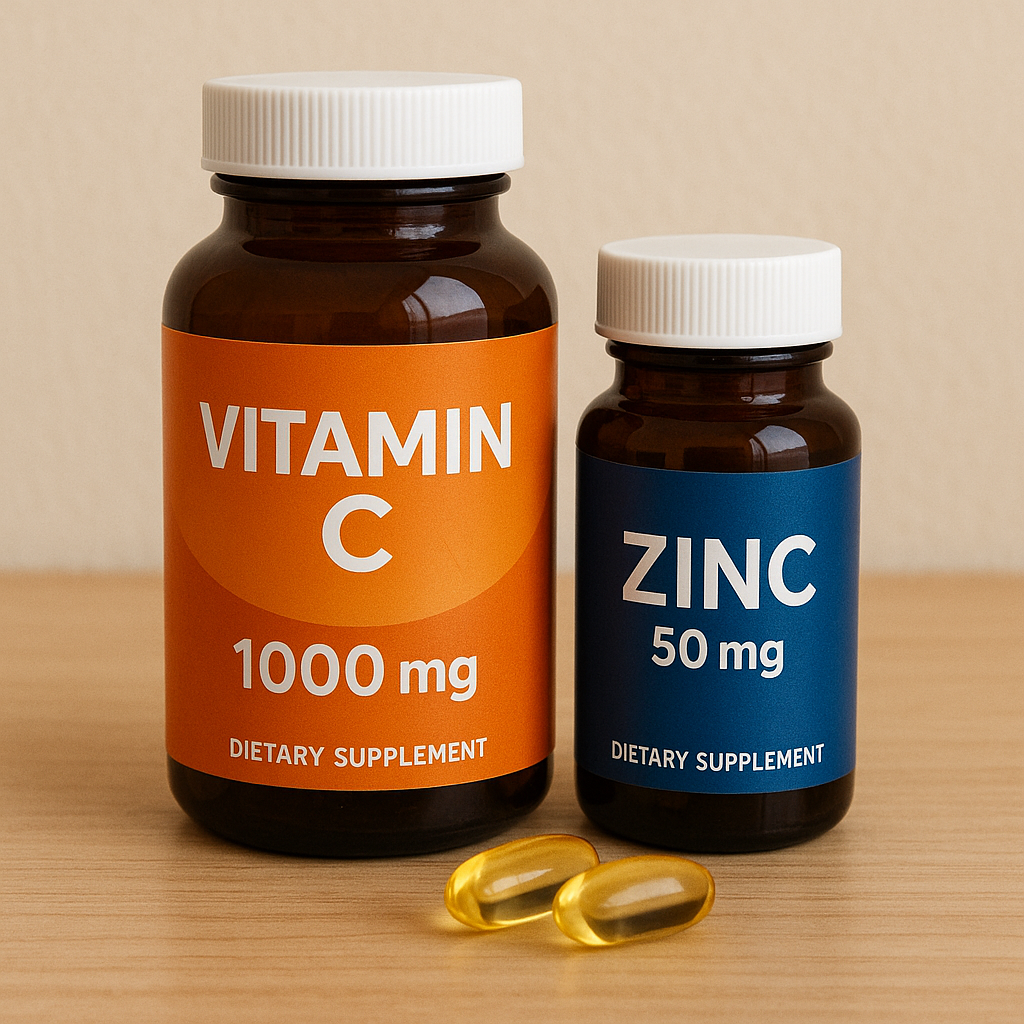 Boosting Immunity & Wellness: Vitamin C + Zinc for Adults