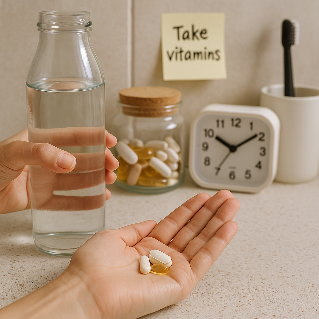 “I Always Forget My Vitamins!” – Simple Habits for Busy People