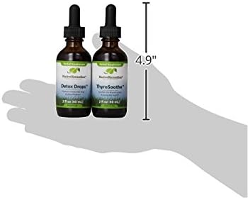 Native Remedies ThyroSoothe and Detox Drops ComboPack
