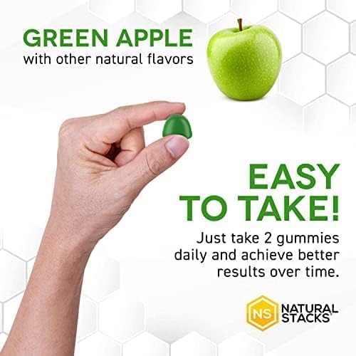 Zen Magnesium Gummies - 200mg Magnesium Citrate & 125mg Sensoril Ashwagandha Gummies - with L Theanine for Calm & Stress Support - Mag Citrate and Ashwagandha Supplement - 30 Green Apple Chewables