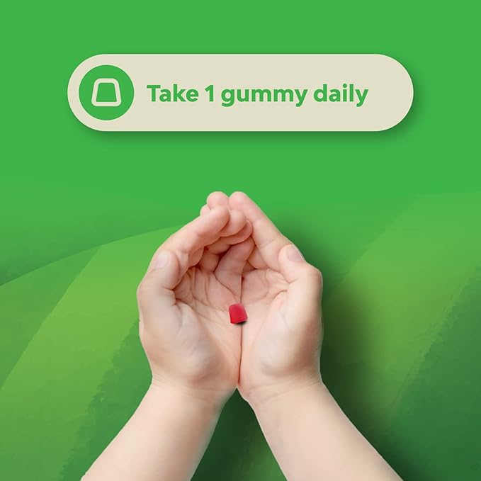 Natures Craft Organic Vitamin D Gummies for Kids - Vegan Kids Immunity Support Gummies with Vitamin D for Daily Teeth Muscle & Bone Support - Organic D3 Non GMO & Gluten Free 2 Month