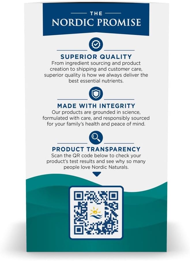 Nordic Naturals Nordic Flora Probiotic Daily - 60 Capsules - 4 Probiotic Strains with 12 Billion Cultures - Optimal Wellness, Immune Support, Digestive Health - Non-GMO, Vegan - 30 Servings