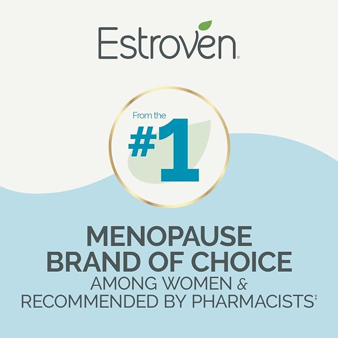 Estroven Complete + Ashwagandha Multi-Symptom Menopause Supplement for Women - 60 Ct. - Clinically Proven Ingredients Provide Menopause Relief & Night Sweats + Hot Flash Relief* - Drug-Free & Non-GMO
