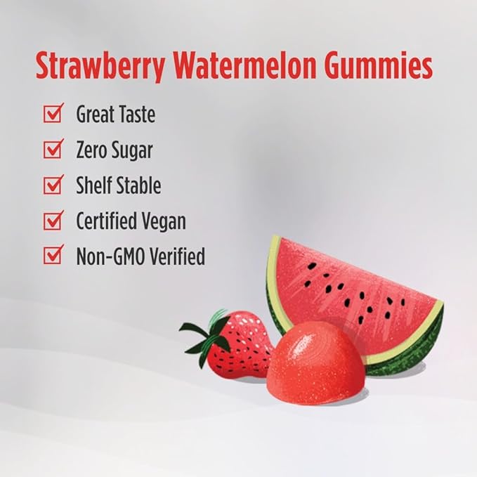 Nordic Naturals Zero Sugar Kids Probiotic Gummies - Strawberry Watermelon Flavor - 30 Gummies - Supports Digestive Wellness & Immune Health - Non-GMO - Third Party Tested - Vegan - 30 Servings