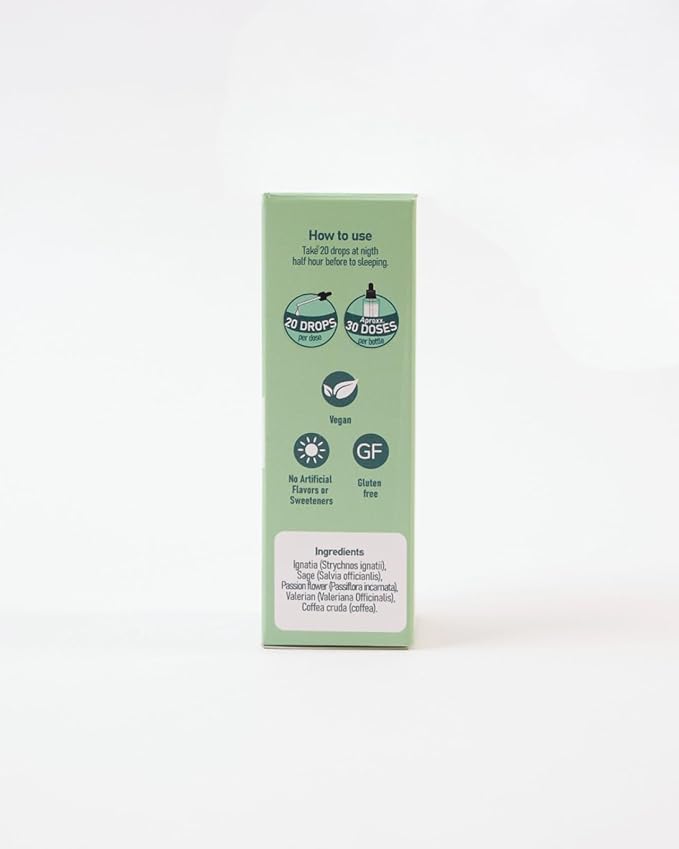 NaturalPeace Sleep Dropper, Natural Flower Essence Formula 30 ml, Vegan, Gluten Free, Restorative Sleep, Sleep Supplement