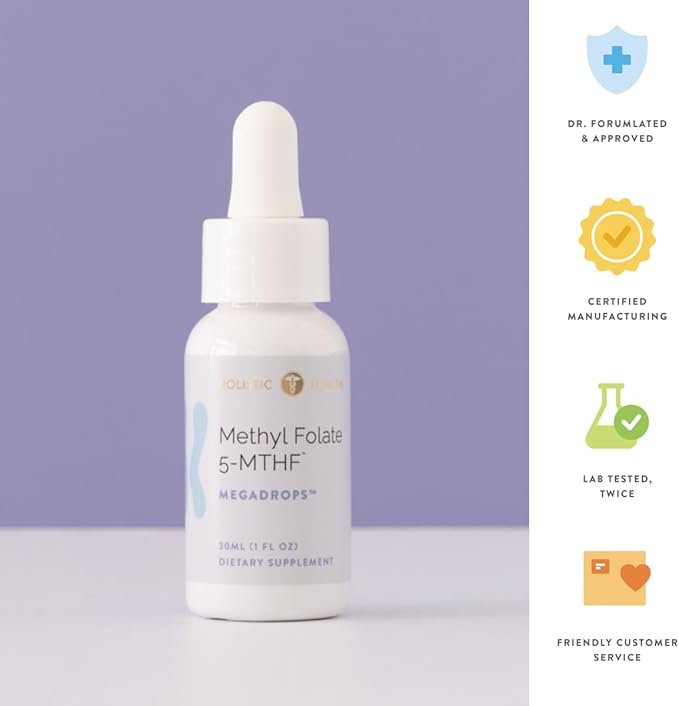 Methyl Folate 5-MTHF Mega Drops™ 28ML (.95 FL oz)