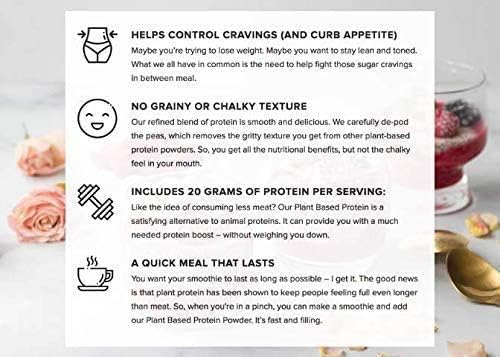Truvani Vegan Pea Protein Powder | Chocolate Peanut Butter | 20g Organic Plant Based Protein | 1 Serving | Keto | Gluten & Dairy Free | Low Carb | No Added Sugar