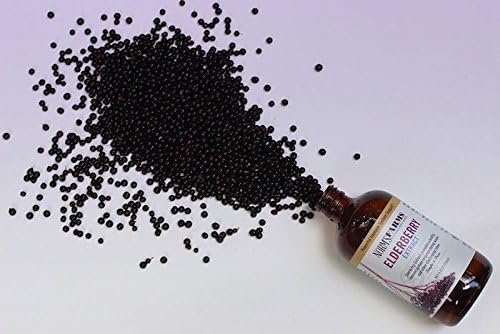 Norm's Farms Black Elderberry Wellness Syrup and Black Elderberry Extract - Natural Immune Support - 2 8 Oz. Containers