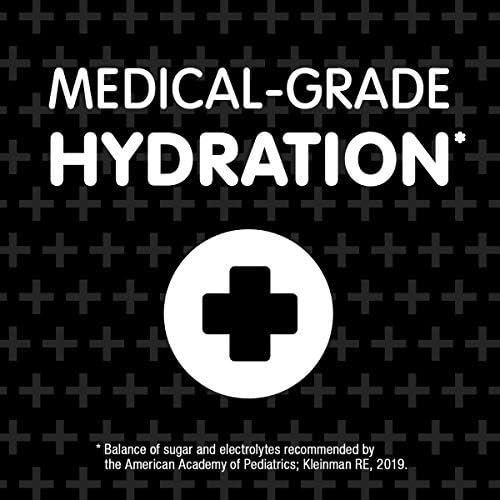 Pedialyte AdvancedCare Plus Electrolyte Powder, with 33% More Electrolytes and PreActiv Prebiotics, Strawberry Freeze, Electrolyte Drink Powder Packets, 0.6 oz, 6 Count