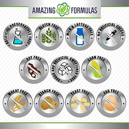 Amazing Formulas Micronized DHEA 25mg 180 Veggie Capsules Supplement | Non-GMO | Gluten Free | Made in USA | Ideal for Vegetarians | Dehydroepiandrosterone Capsules for Men & Women (1 Pack)