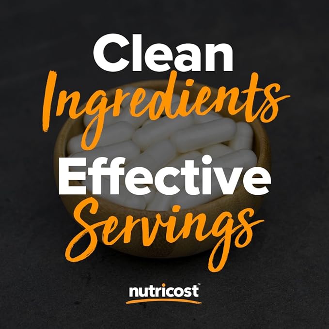 Nutricost Vitamin C with Zinc Supplement Capsules, 120 Servings - 1000mg Vitamin C, 45mg Zinc, Non-GMO, Gluten Free