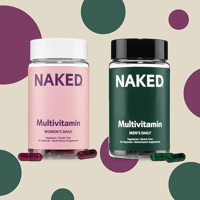 Ella Women's Multi - Daily Multivitamin - Vitamins A, C, E, Selenium, Zinc, Fruit and Super Green Extracts, to Boost Immune Support - Gluten-Free and Vegetarian Vitamins, 60 Capsules