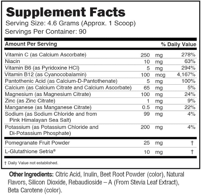 JUNP Electrolytes Powder No Sugar No Carbs – Orchard Fresh Juicy Peach Drink Mix - Potassium & Salt Electrolyte Hydration Powder Zero Calorie Sugar Free Electrolyte Powder, Keto Friendly, 180 Servings