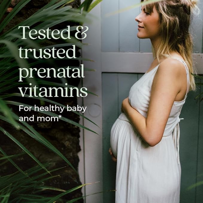 New Chapter Prenatal Vitamins, One Daily Prenatal Multivitamin with Methylfolate + Choline for Healthy Mom & Baby, Gluten Free & Non-GMO, 90 Count