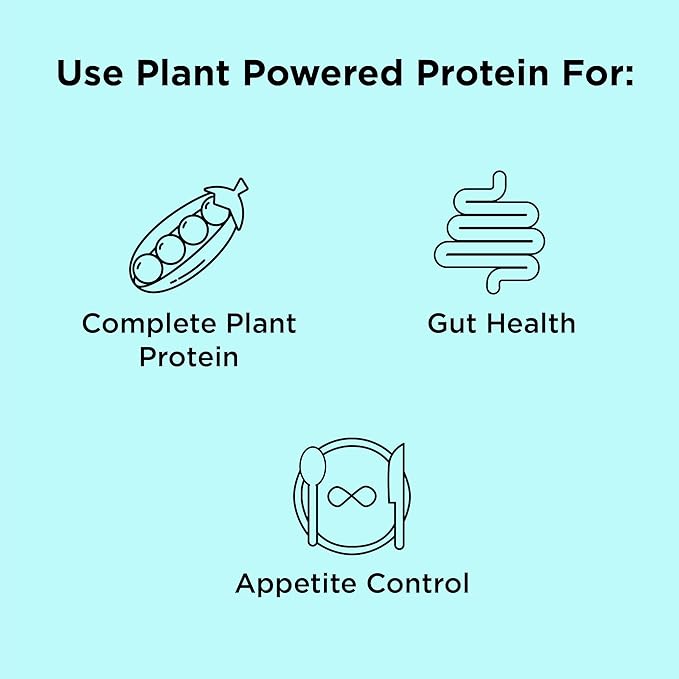 nbpure Earthy Andy Plant Powered Protein, Gluten-Free, Non-GMO, Cruelty Free Pea Protein Powder, Vanilla, 30 Servings