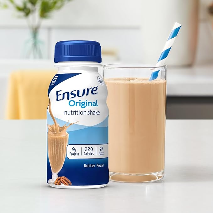 Ensure Original Butter Pecan Nutrition Shake | Meal Replacement Shake | 24 Pack