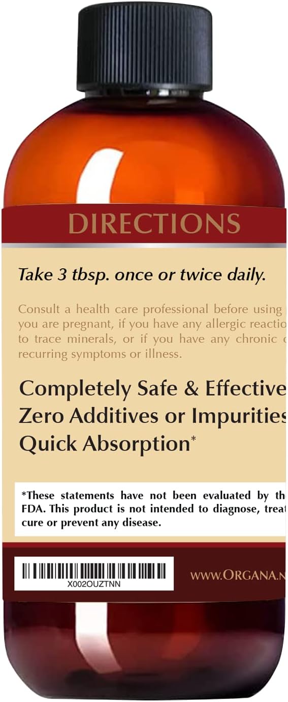 Organa Pure Crystalline Liquid Calcium Supplement - 30 PPM - Colloidal Minerals