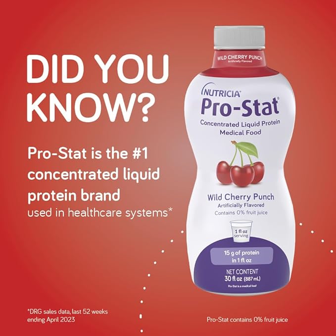 Pro-Stat Concentrated Liquid Protein Medical Food - Vanilla Flavor, 30 Fl Oz Bottle