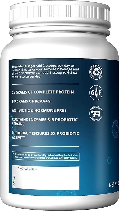 MRM Nutrition Gainer Protein with Probiotics + Postbiotics | Vanilla Flavored | 25g Protein | Whey Concentrate + Isolate + micellar Casein| Slow + Fast digesting| with Digestive enzymes | 18 Servings