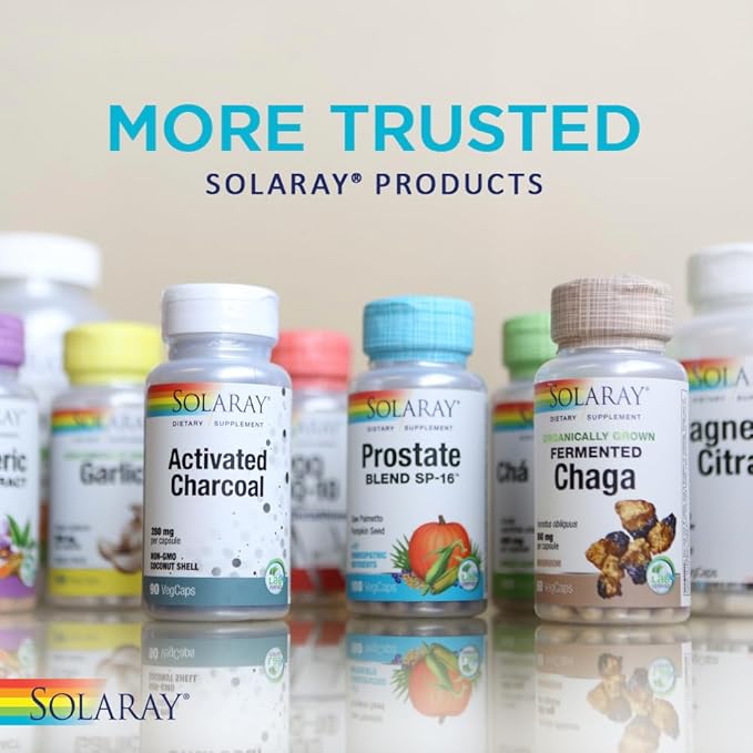 Solaray Spectro Multivitamin, No Iron | Cal/Mag, Energizing Greens & Herbs w/Digestive Enzymes | 42 Serv | 250 Caps