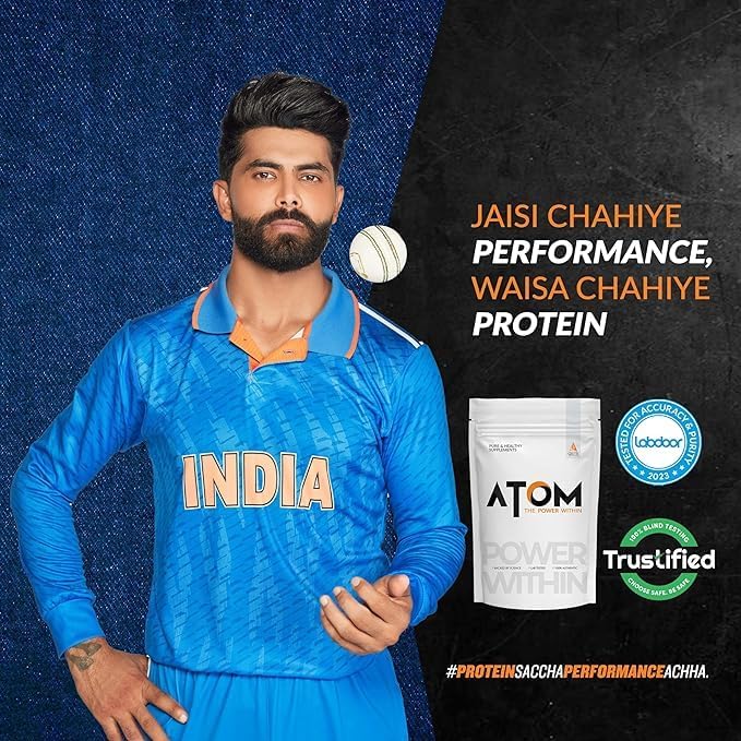 Asitis Nutrition AS-IT-is Atom Whey Protein 1kg/35.2 Oz with Digestive Enzymes | USA Labdoor Certified for Accuracy & Purity | Double Rich Chocolate Flavor | 27g Protein | 5.7g Bcaaâ
