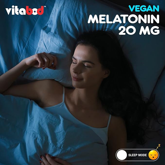 Melatonin 20mg Gummies - 180 Count - Drug Free - Natural Strawberry Flavor - Vegetarian, Non-GMO, Gluten Free (1 Bottles)