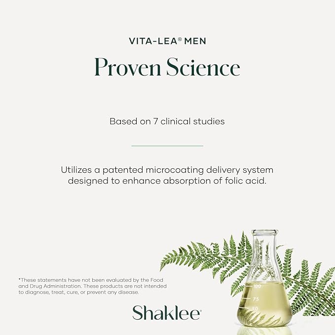 Shaklee Vita-Lea Gold® with Vitamin K for Adults Over 50 - High-Potency Formula for Heart, Immune, Bone, and Joint Health - Supports Physical Energy & Healthy Aging - Essential Vitamins - 120 Tablets