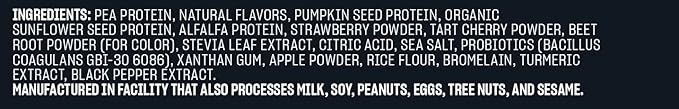 Vega Premium Sport Protein Berry Protein Powder, Vegan, Non GMO, Gluten Free Plant Based Protein Powder Drink Mix, NSF Certified for Sport, 4lb 3 oz