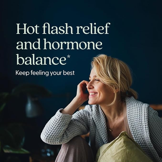 New Chapter Menopause Supplement - Estrotone Herbal Hormone-Balance Blend with Black Cohosh to Reduce Hot Flashes & Night Sweats - 30 ct Vegetarian Capsule