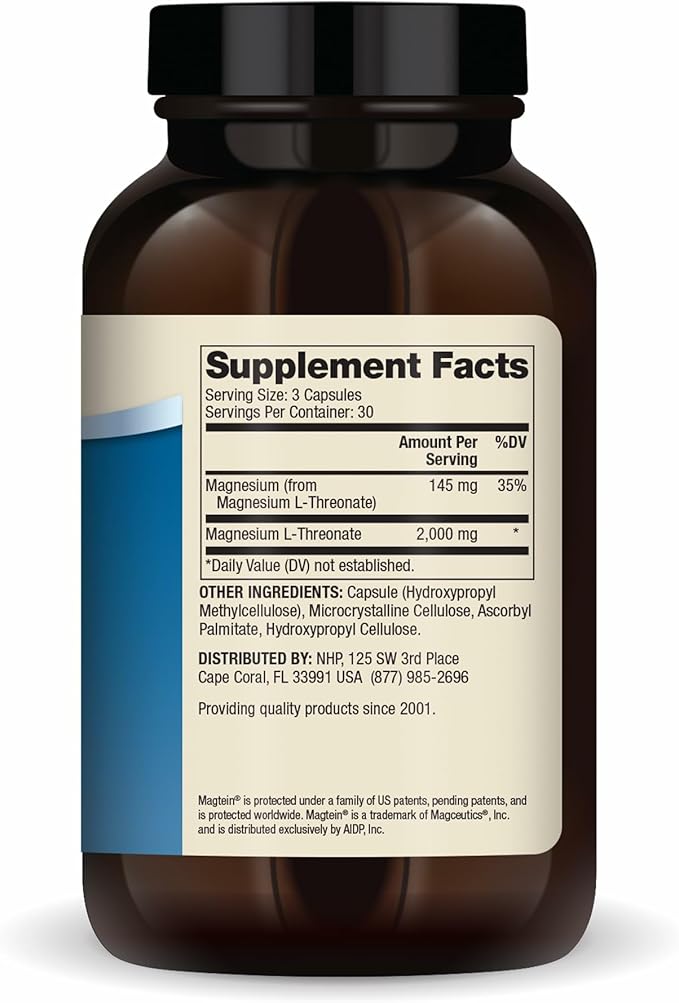 Dr. Mercola Magnesium Advanced - Supports Bone, Joint & Brain Health - Contributes to More Restful Sleep - Non-GMO, Gluten-Free & Soy-Free - 90 Capsules (30 Servings)