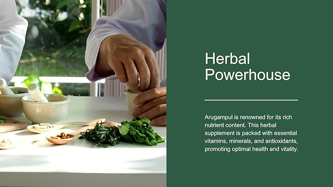 Arugampul Powder (Bermuda Grass/Cynodon dactylon) – Natural Detox & Digestive Support – 100% Pure Herbal Supplement for Immunity, Skin Health, and Overall Well-Being (8 oz)