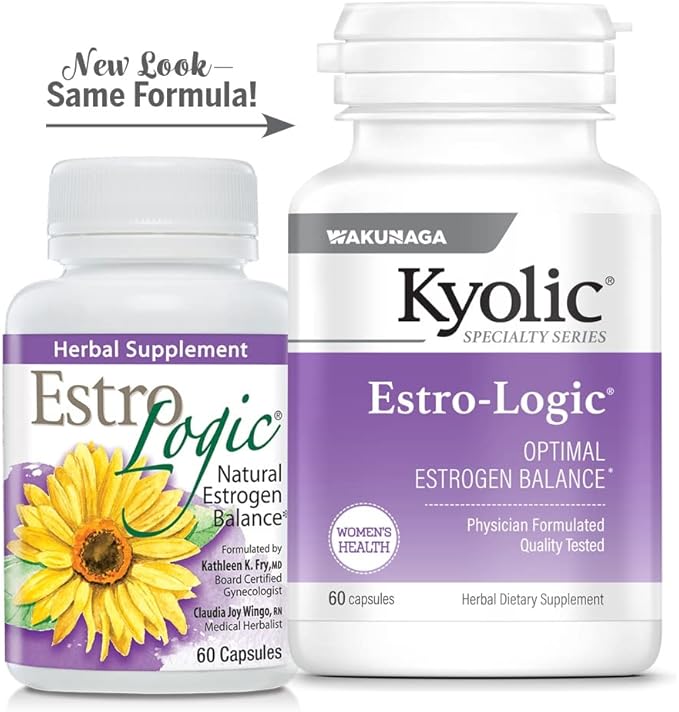 Kyolic Specialty Series, Estro-Logic Optimal Estrogen Balance, 60 Capsules