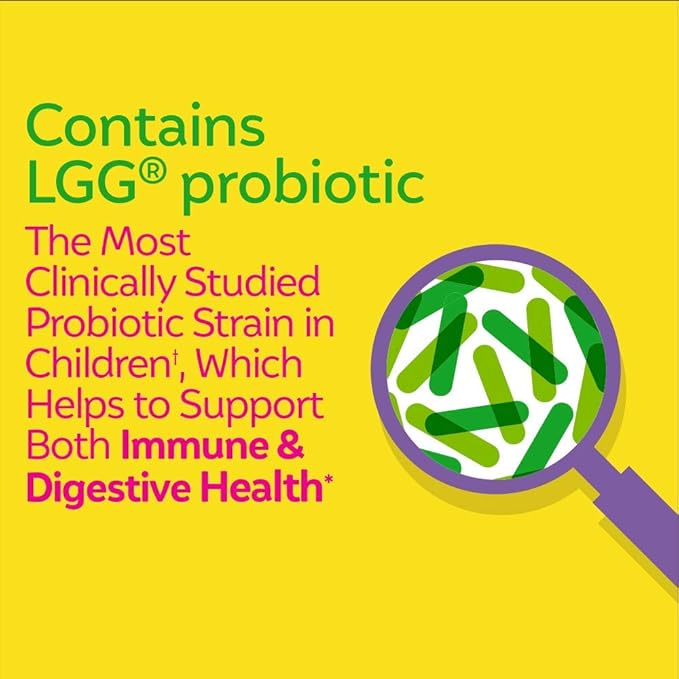 Culturelle Kids Purely Probiotics Packets Daily Supplement, Helps Support Kids’ Immune and Digestive Systems, #1 Pediatrician Recommended Brand, Ages 1+, 50 Count