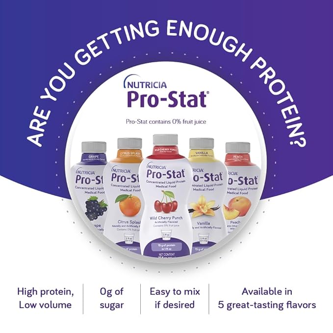 Pro-Stat Concentrated Liquid Protein Medical Food - Vanilla Flavor, 30 Fl Oz Bottle
