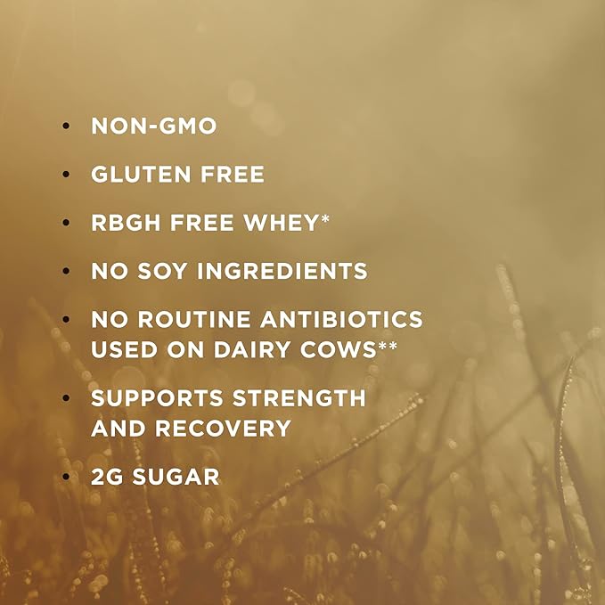 Solgar Grass Fed Whey to Go Protein Powder Unflavored, 11.2 oz - 20g of Grass-Fed Protein from New Zealand Cows - Great Tasting & Mixes Easily - Supports Strength & Recovery - Non-GMO, 13 Servings