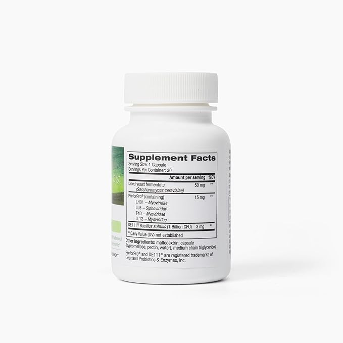 EcoNugenics PowerBiotic: Prebiotic, Probiotic & Postbiotic for Men & Women – 30 Capsules (1 Daily) – Supports Digestive Health, Gut Cleanse, Constipation Relief, Immune Function