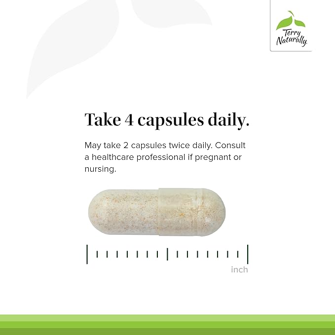 Terry Naturally Clinical Essentials - 120 Capsules - Multi-Vitamin & Minerals - Gentle on The Stomach, No Vitamin Aftertaste - Non-GMO, Gluten Free - 30 Servings