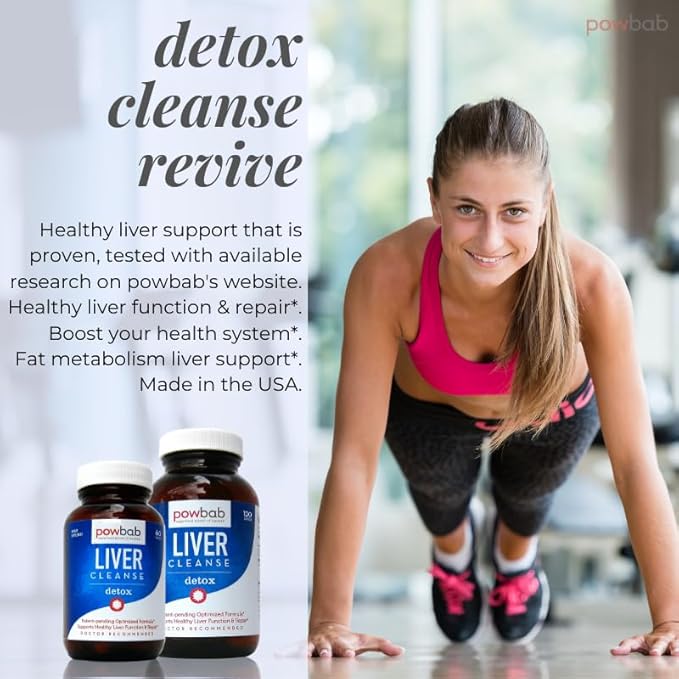 Liver Cleanse Detox. #1 Patent-Pending Optimized Repair Formula. Liver Md Focus Research with Organic Baobab, Beet Root Powder, and Goji. Beats Milk Thistle Silymarin & Dandelion (120 capsules)