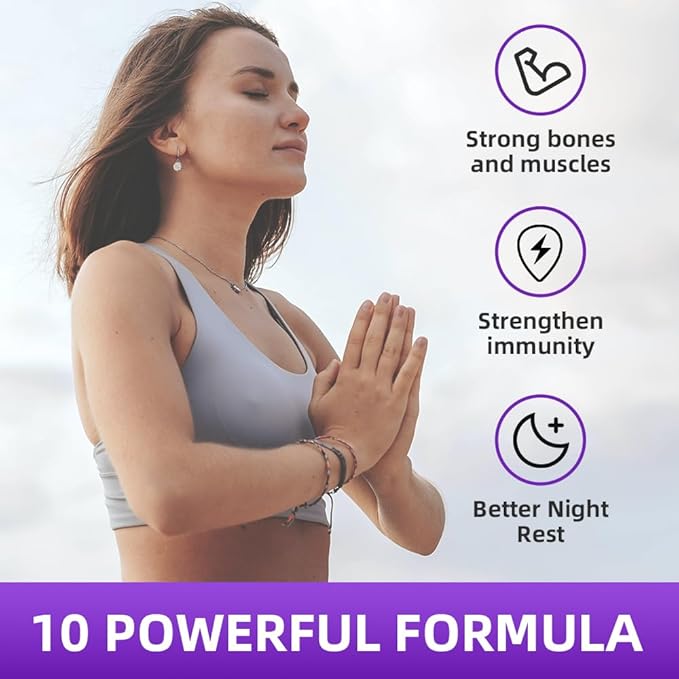 softbear Calcium Magnesium Zinc Gummies for Women, High Absorption Calcium Magnesium Supplement Chewable Calcium 600 mg for Bone Strength Vegan Elderberry Flavor 60 Gummies