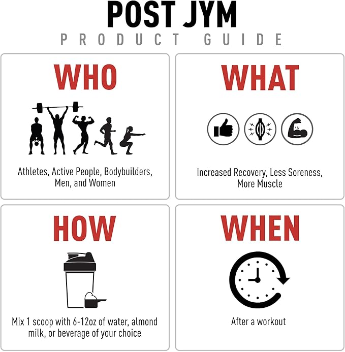 JYM Supplement Science Post JYM Active Matrix Rainbow Sherbet Amino Recovery Powder Pure Creatine HCL, BCAA’s, Glutamine, Carnitine, Betaine, Taurine for Strength, Repair, Performance 30 Servings