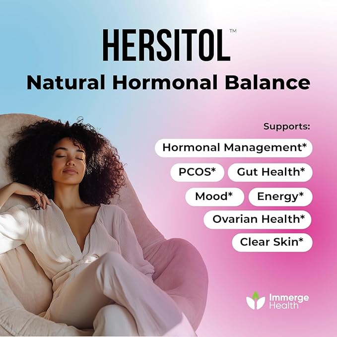 Hormone Balance for Women, PCOS, Ovarian Support, Fertility, Menstrual Cycle | Myo-Inositol & D-Chiro Inositol Supplement 40:1 Ratio With Folic Acid, B12 & Probiotics | Female Vitamins 240 Capsules
