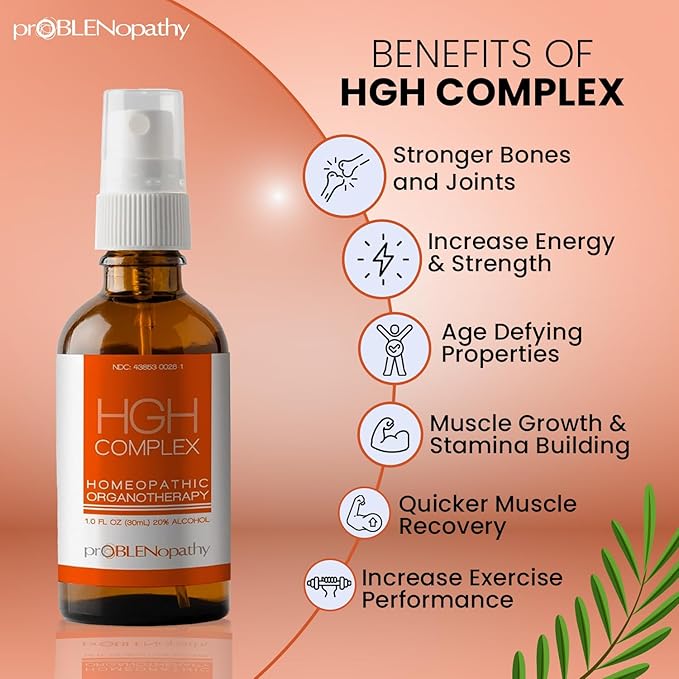 HGH Supplement for Men & Women Liquid Oral Spray 1 fl oz (30 ml) โ Rapid Absorption & Easy to Use - Muscles Growth & Recovery - Natural Human Growth Hormone Supplement - 30 Day Supply