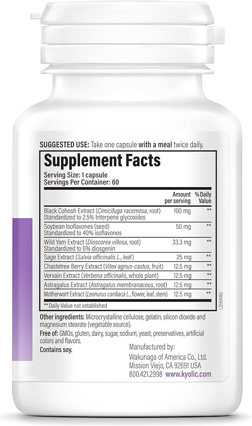 Kyolic Specialty Series, Estro-Logic Optimal Estrogen Balance, 60 Capsules