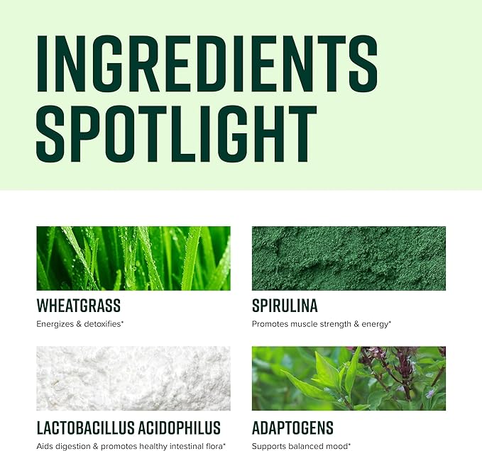 Vibrant Health, Green Vibrance, Vegan Superfood Powder, 15 Servings