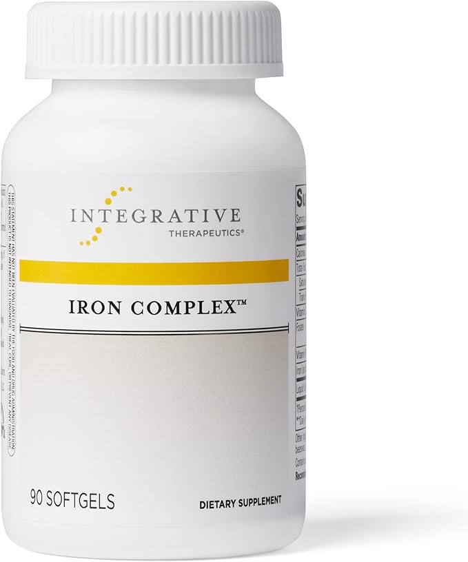 Integrative Therapeutics - Iron Complex - 50 mg of Iron per Serving- Supports Energy and Stamina* - 90 Softgels