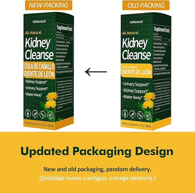 Kidney Cleanse Drops, Gotas de Chanca Piedra para Los riñones con Cola de Caballo y Diente de Leon for Water Away & Edema Relief. Nature Herbal Extract Liquid for Kidney Cleanse Detox &. 2oz